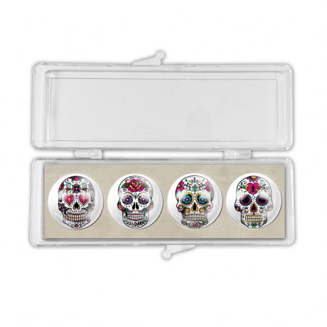 GLASMAGNETER SET FRIDA KAHLO
